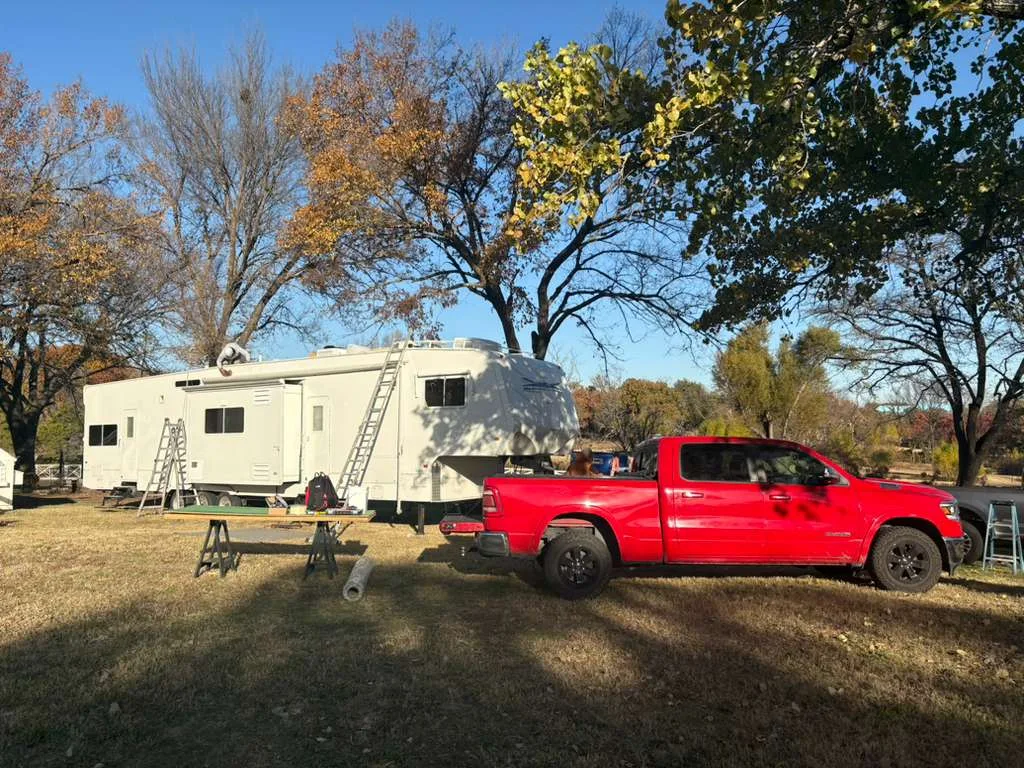 RV repair technician working in Hobe Sound